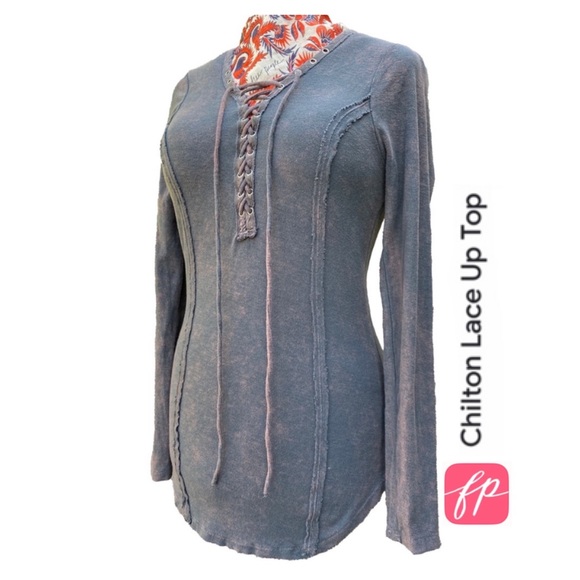 Free People Top Long Sleeve ‘Chilton’ - Picture 11 of 11